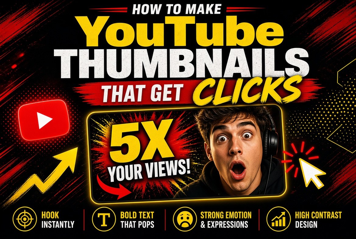 How to make YouTube thumbnails that get clicks