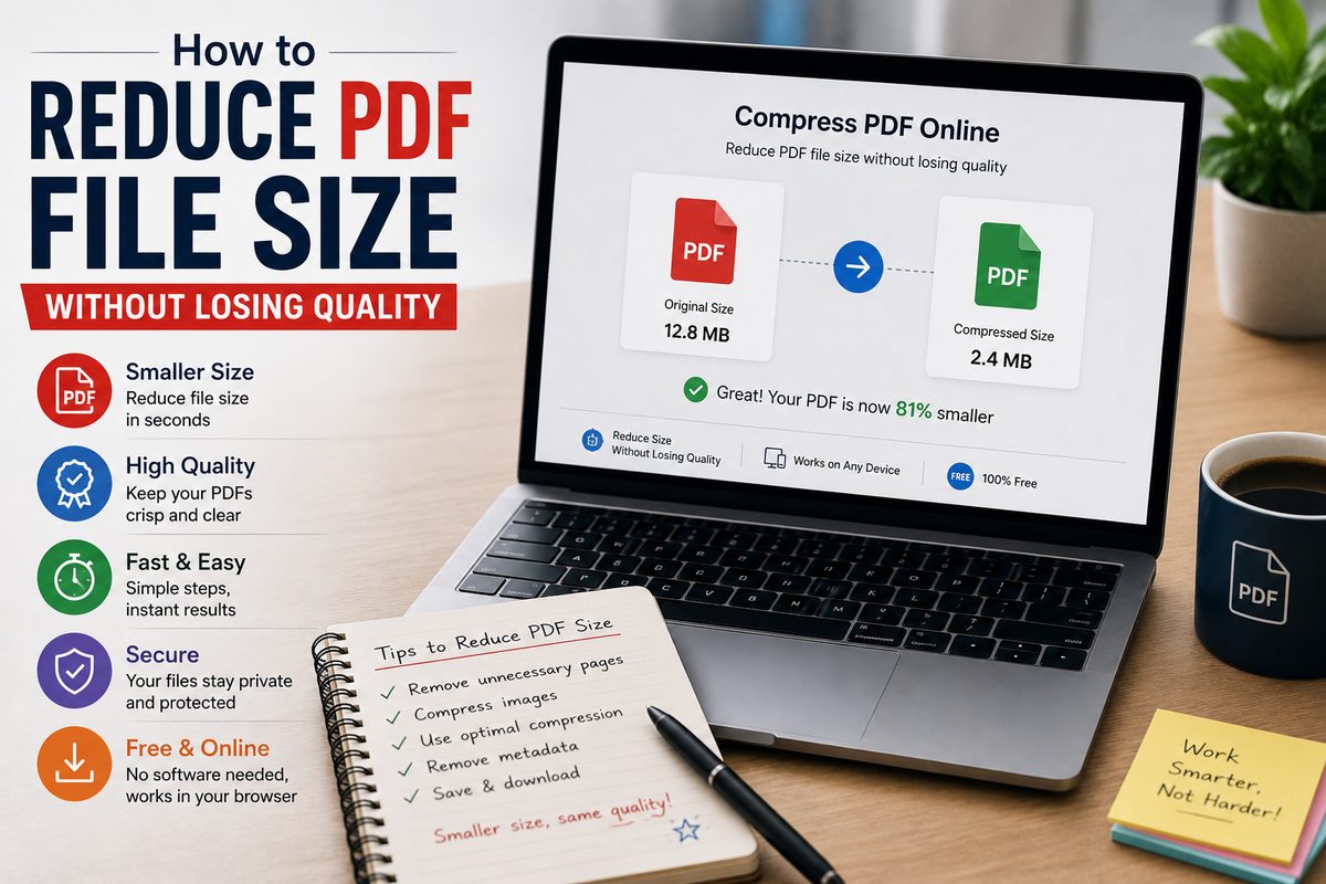 How to reduce PDF file size without losing quality