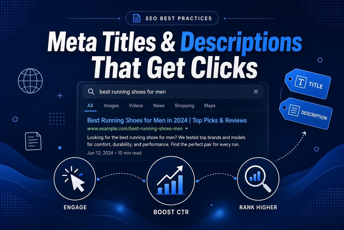 How to write SEO meta titles and meta descriptions that get clicks